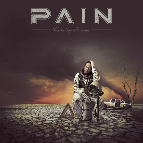 The artwork for Pain's 8th studio album "Coming Home"